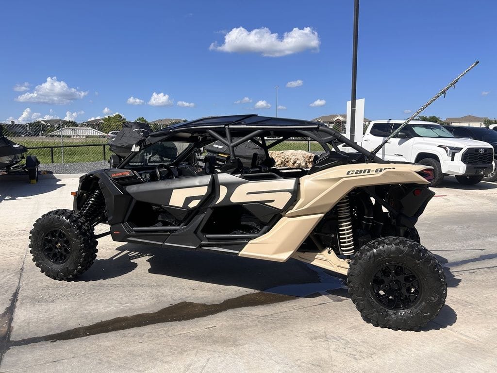 Used Can-Am® Maverick X3 MAX RS Turbo RR Desert Tan Carbon Black