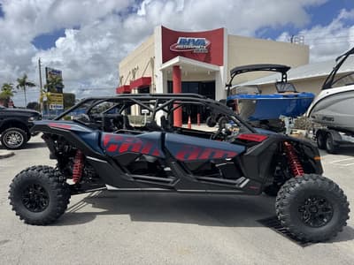 BOATZON | Can-Am® Maverick X3 Max RS Turbo RR Dusty Navy 2026 BOATZON | Can-Am® Maverick X3 Max RS Turbo RR Dusty Navy 2026