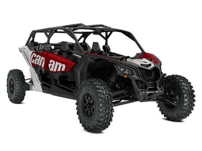 BOATZON | Can-Am® Maverick X3 Max RS Turbo RR Fiery Red Hyper Silver 2025 BOATZON | Can-Am® Maverick X3 Max RS Turbo RR Fiery Red Hyper Silver 2025
