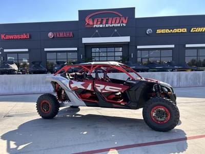 BOATZON | Can-Am® Maverick X3 Max X RS Turbo RR Fiery Red  Hyper Silver 2025