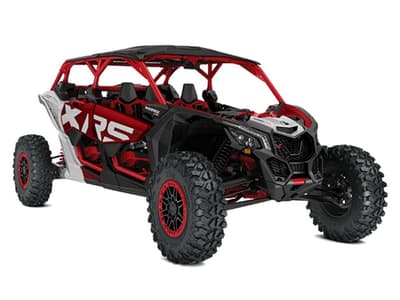 BOATZON | Can-Am® Maverick X3 Max X RS Turbo RR Fiery Red  Hyper Silver 2025