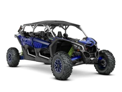 BOATZON | Can-Am® Maverick X3 MAX X rs Turbo RR Hyper Silver Intense Blue  Manta Green 2020