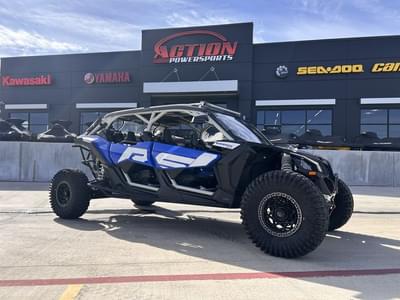 BOATZON | Can-Am® Maverick X3 MAX X rs Turbo RR Intense Blue  Carbon Black  Chalk Grey 2023