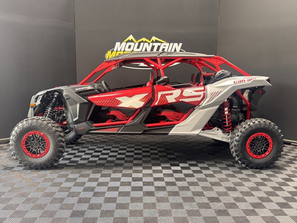 2025 Can-Am® Maverick X3 Max X RS Turbo RR With SmartShox Fiery Red  Hyper Silver - Sold Boat