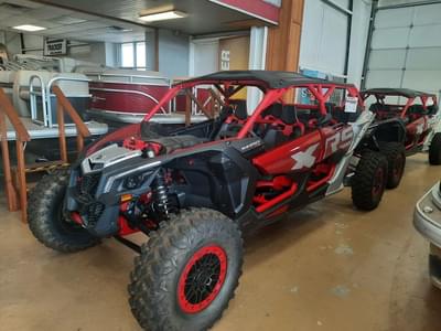 BOATZON | Can-Am® Maverick X3 Max X RS Turbo RR With SmartShox Fiery Red  Hyper Silver 2025