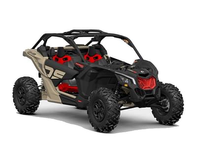 BOATZON | Can-Am® Maverick X3 X ds Turbo RR Desert Tan  Carbon Black  Canam Red 2021