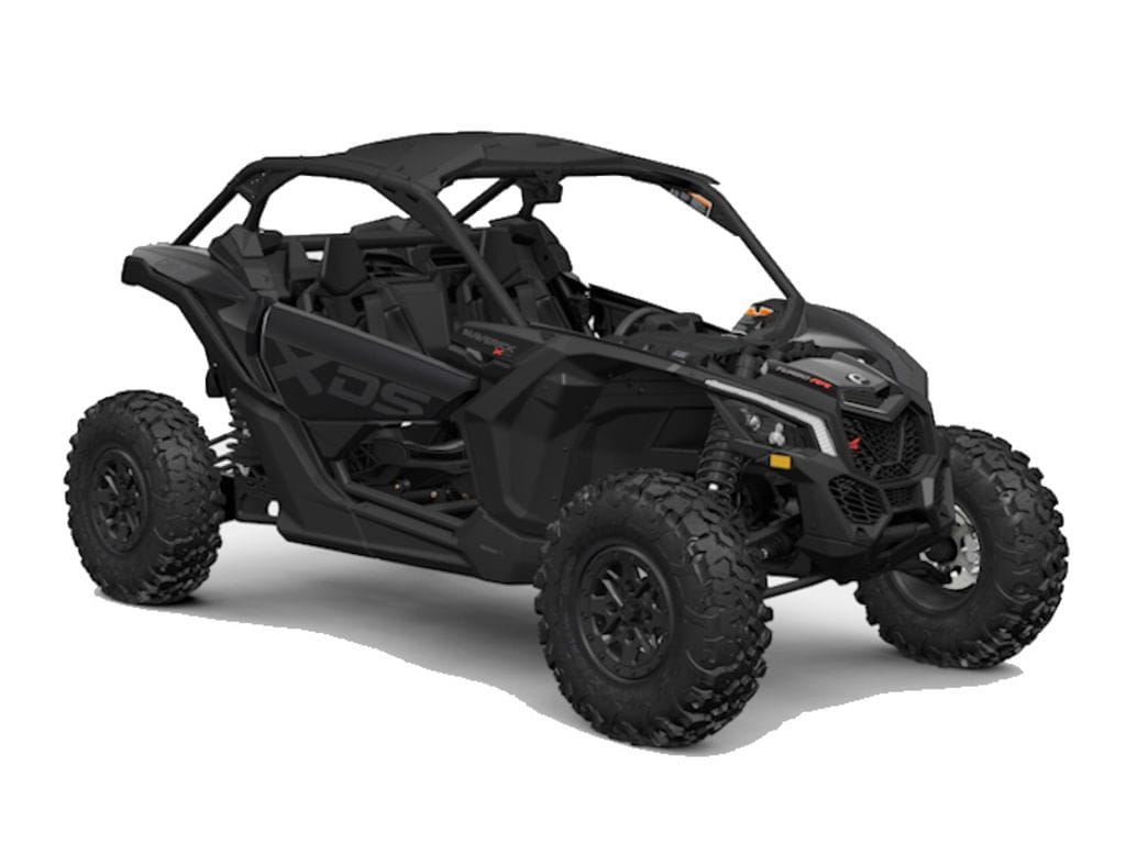New Can-Am® Maverick X3 X DS Turbo RR With SmartShox Triple Black