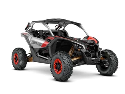 BOATZON | Can-Am® Maverick X3 X rs Turbo RR Gold CanAm Red  Hyper Silver 2020