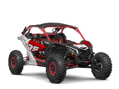 BOATZON | Can-Am® Maverick X3 X rs Turbo RR with SmartShox Fiery Red  Hyper Silver 2024
