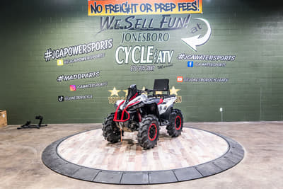 BOATZON | Can-Am® Renegade X mr 1000 R Hyper Silver  Legion Red 2025