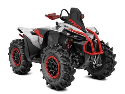 BOATZON | Can-Am® Renegade X mr 1000 R Hyper Silver  Legion Red 2025