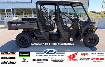 BOATZON | CanAm Defender MAX XT HD9 Stealth Black 2026