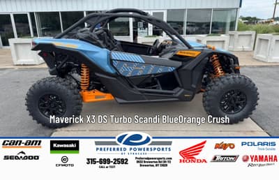 BOATZON | CanAm Maverick X3 DS Turbo Scandi BlueOrange Crush 2026