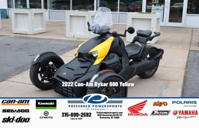 BOATZON | CanAm Ryker 600 Yellow 2022