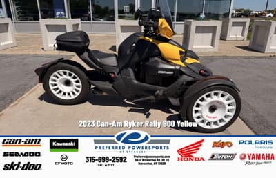 BOATZON | CanAm Ryker Rally 900 Yellow 2023
