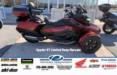 BOATZON | CanAm Spyder RT Limited Deep Marsala 2023