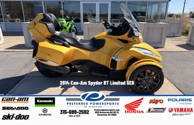 BOATZON | CanAm Spyder  RT Limited SE6 Yellow 2014