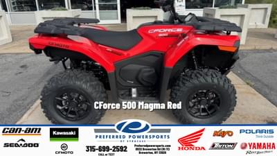 BOATZON | CFMOTO CForce 500 Magma Red 2026