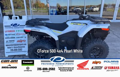 BOATZON | CFMOTO CForce 500 Pearl White 2026