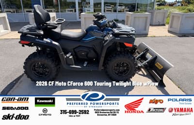 BOATZON | CFMOTO CFORCE 600 Touring Twilght Blue wPlow 2026