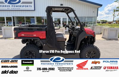BOATZON | CFMOTO UForce U10 Pro Bordeaux Red 2026