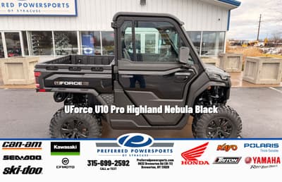 BOATZON | CFMOTO UForce U10 Pro Highland Nebula Black 2026