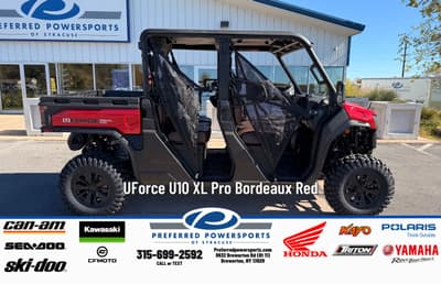 BOATZON | CFMOTO UFORCE U10 XL Pro Bordeaux Red 2026