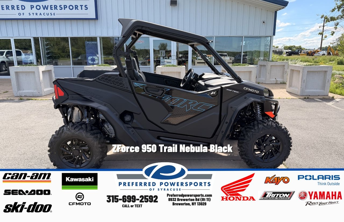 2026 CFMOTO CFMOTO ZForce 950 Trail Nebula Black 2026 - Sold Boat