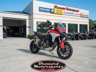 BOATZON | Ducati Multistrada V4S Ducati Red  Spoked Wheels 2022