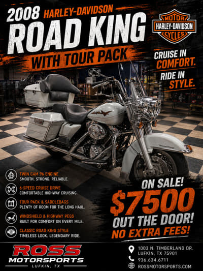 BOATZON | Harley-Davidson® FLHR  Road King 2008