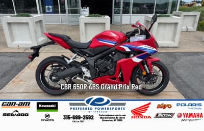 BOATZON | Honda CBR 650R EClutch Grand Prix Red 2026