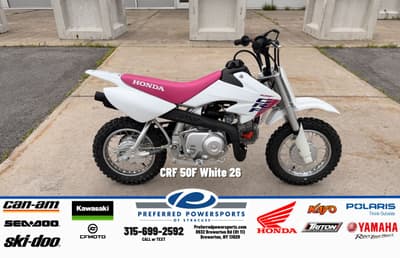 BOATZON | Honda CRF 50F White 2026