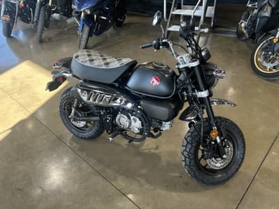 BOATZON | Honda MONKEY ABS  Matte Black Metallic 2026