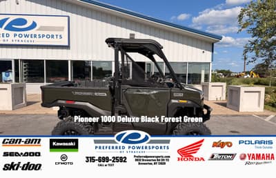 BOATZON | Honda Pioneer 1000 Deluxe Black Forest Green 2026