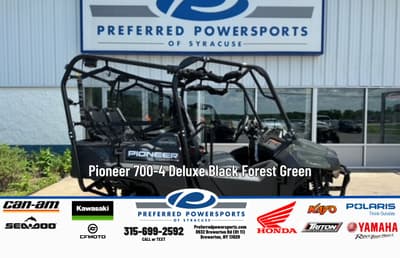 BOATZON | Honda Pioneer 7004 Deluxe Black Forest Green 2026 BOATZON | Honda Pioneer 7004 Deluxe Black Forest Green 2026