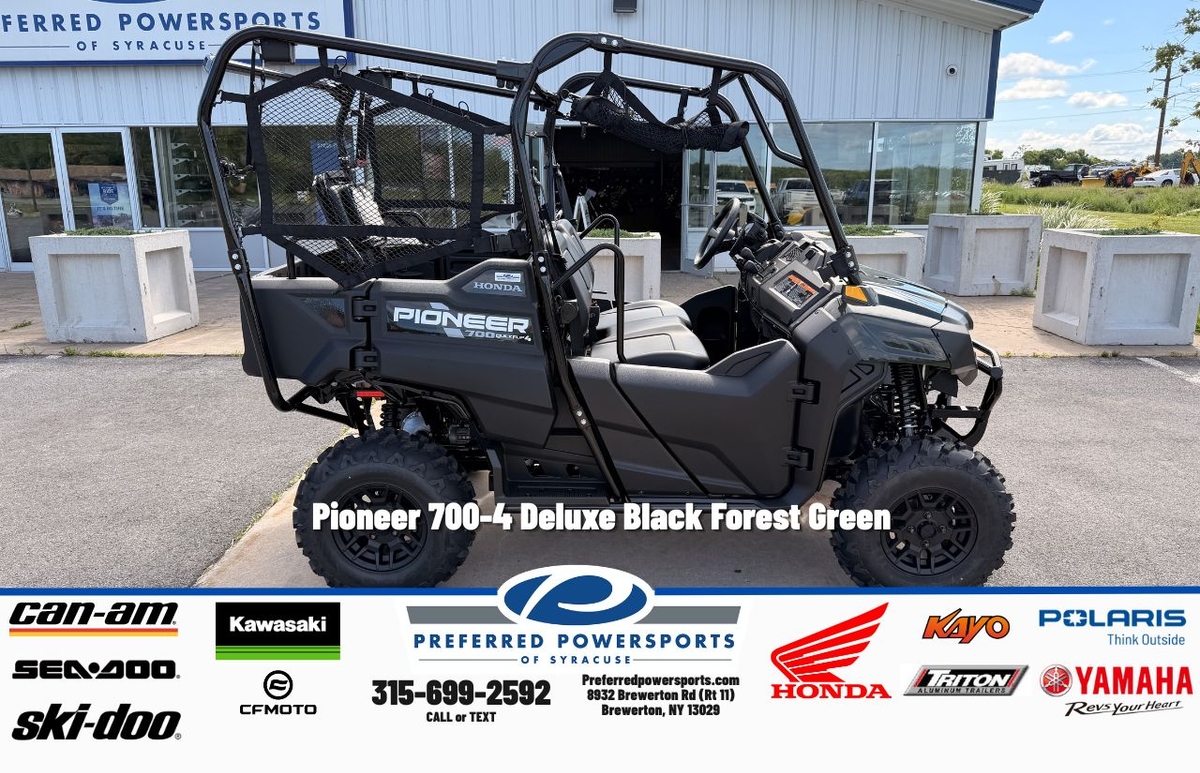 2026 Honda Honda Pioneer 7004 Deluxe Black Forest Green 2026 - Sold Boat