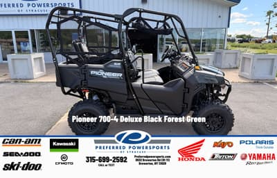 BOATZON | Honda Pioneer 7004 Deluxe Black Forest Green 2026