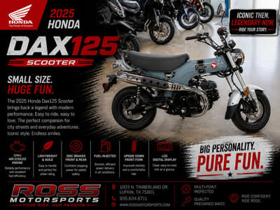 BOATZON | Honda® Dax 125 2025