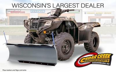 BOATZON | Honda® FourTrax Foreman 4x4 EPS with Snow Plow 2025