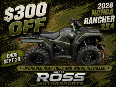BOATZON | Honda® FourTrax Rancher 2026 BOATZON | Honda® FourTrax Rancher 2026
