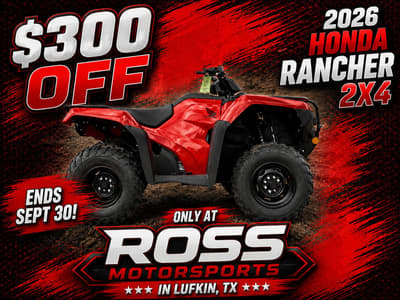 BOATZON | Honda® FourTrax Rancher 2026