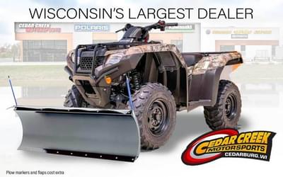 BOATZON | Honda® FourTrax Rancher 4x4 Automatic DCT IRS EPS with Snow Plow 2025