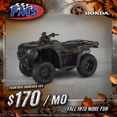 BOATZON | Honda® FourTrax Rancher 4x4 TrueTimber Atera Camo 2026