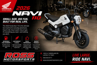 BOATZON | Honda® Navi White 2026 BOATZON | Honda® Navi White 2026