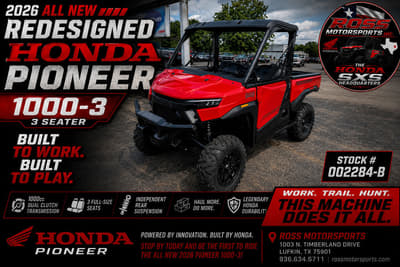 BOATZON | Honda® Pioneer 1000 Deluxe 2026