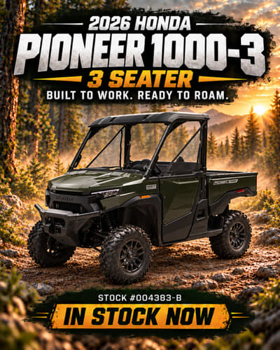 BOATZON | Honda® Pioneer 1000 Deluxe 2026