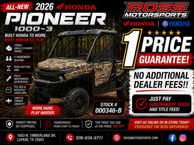 BOATZON | Honda® Pioneer 1000 Deluxe TrueTimber atera camo 2026