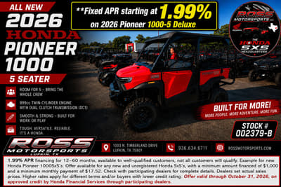 BOATZON | Honda® Pioneer 10005 Deluxe 2026