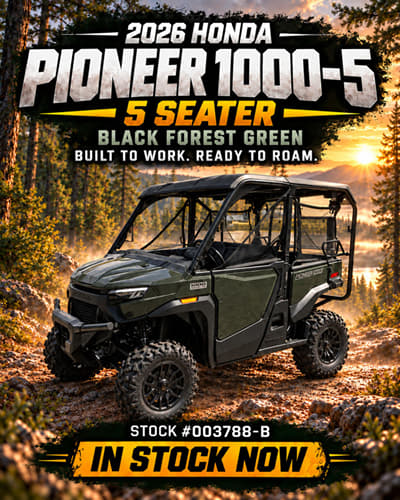 BOATZON | Honda® Pioneer 10005 Deluxe 2026