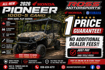 BOATZON | Honda® Pioneer 10005 Deluxe TrueTimber Atera Camo 2026